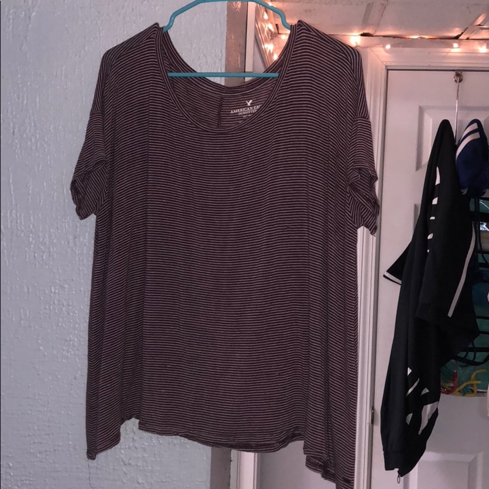 American eagle striped shirt